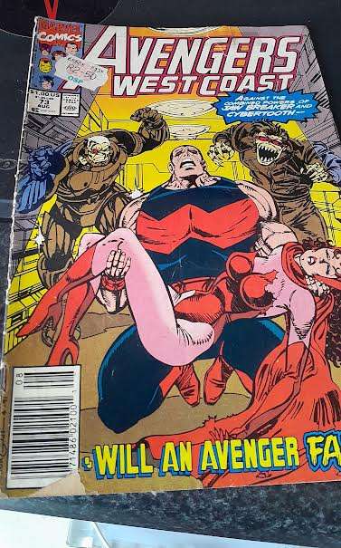 Avengers West Coast#73 August 1991