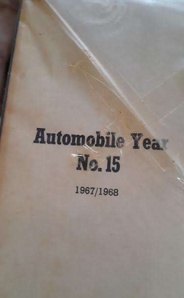 Automobile Year 1967-1968 Hardcover coffee table book