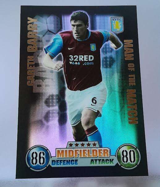 Topps Match Attax Gareth Barry Man of the Match