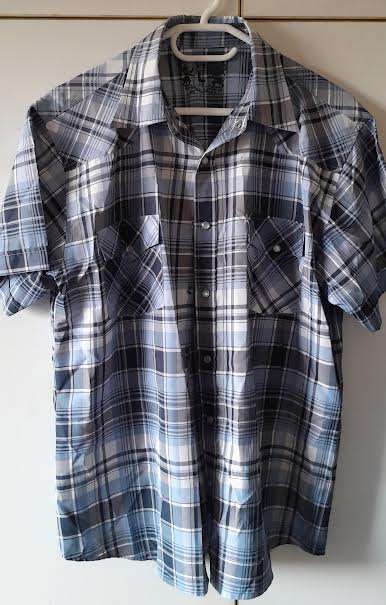 Jet Mens Button up Shirt Size Large