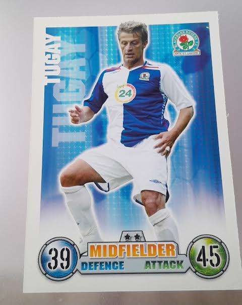 Topps Match Attax Blackburn Rovers 2007(8 Cards)
