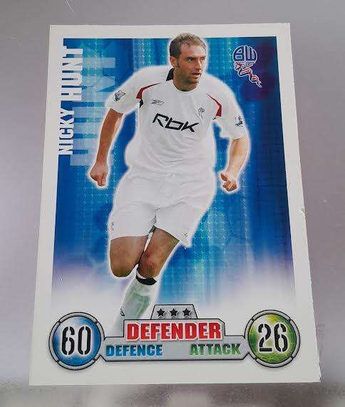 Topps Match Attax Bolton Wanderers(8 Cards)
