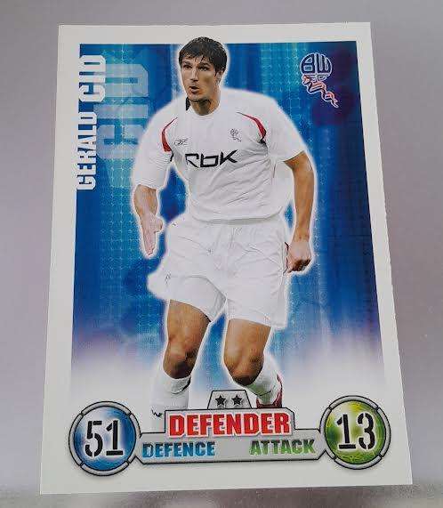 Topps Match Attax Bolton Wanderers(8 Cards)