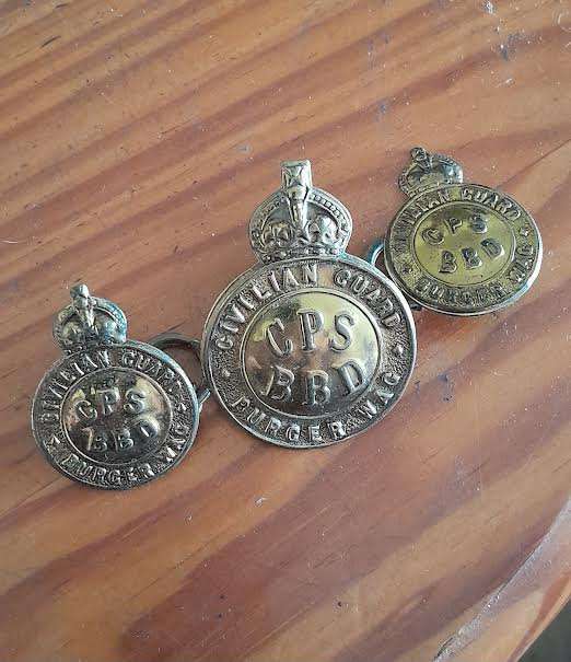 South African Civilian Guard CPS BBD Buttons