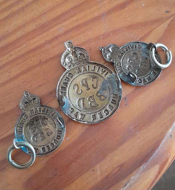 South African Civilian Guard CPS BBD Buttons