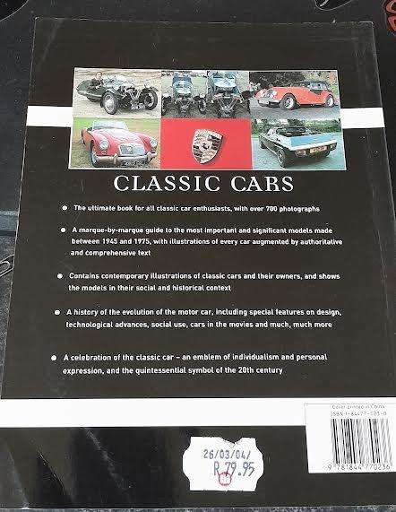Classic Cars A Celebration of the Motor Car from 1945 to 1975-Martin Buckley
