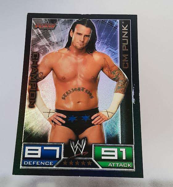 Topps Slam Attax CM Punk Champion