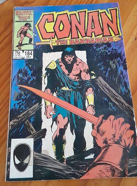 Conan The Barbarian#184 July 1988