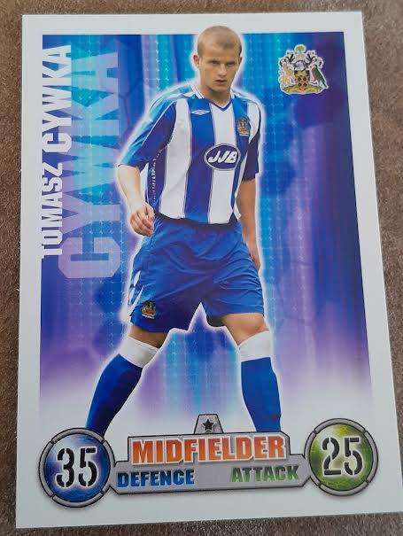 Topps Match Attax Tomasz Cywka