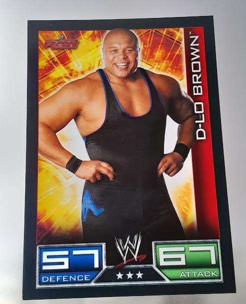 Topps Slam Attax D-Lo Brown