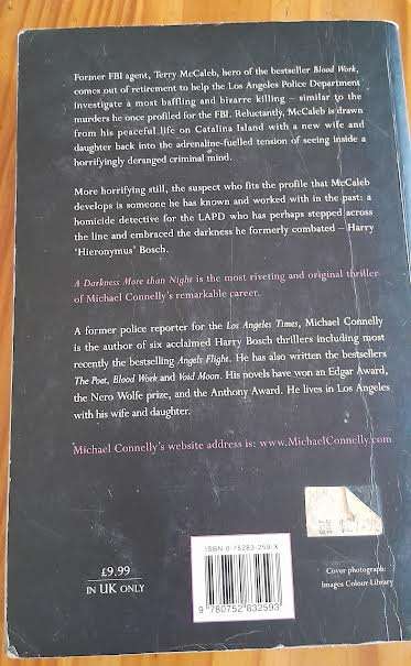 A Darkness more than night-Michael Connelly