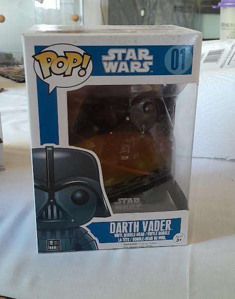 Darth Vader Funko pop! Blue box