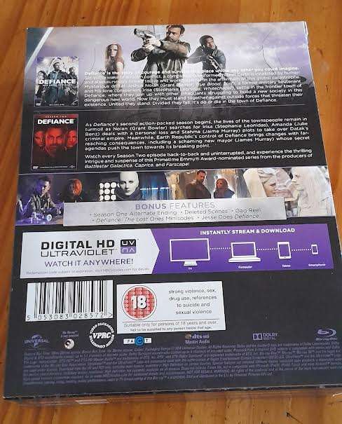 Defiance Seasons 1 and 2 Blu-Ray