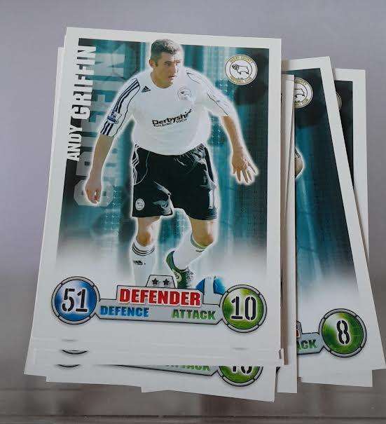 Topps Match Attax Derby County(7 Cards)
