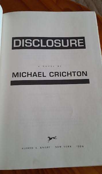 Disclosure-Michael Crichton(Hardcover)