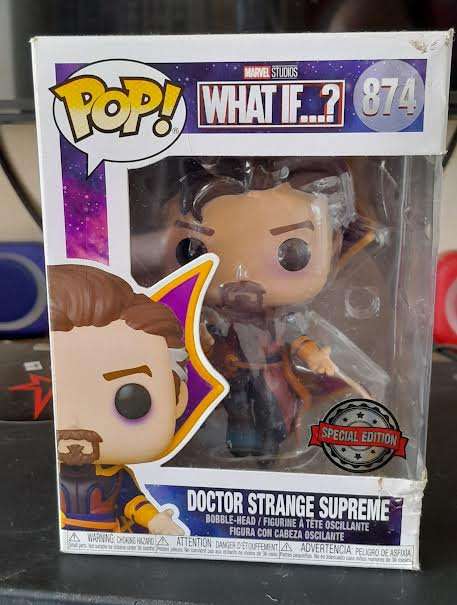 Doctor Strange Supreme Funko Pop! Damaged