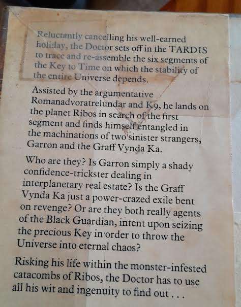 Doctor Who and the Ribos Operation-Ian Marter