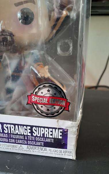 Doctor Strange Supreme Funko Pop! Damaged