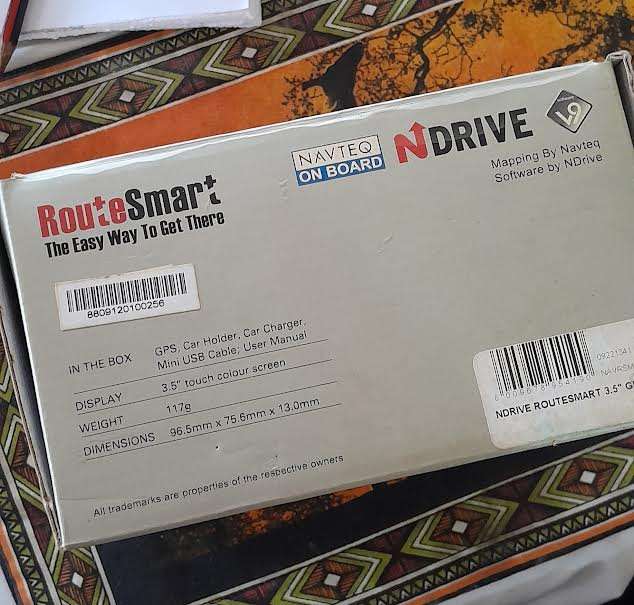 RouteSmart GPS 3.5 inch Software by NDrive