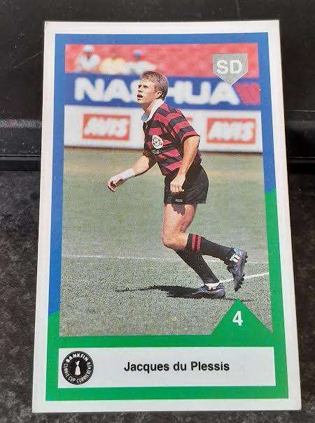 Sports Deck Rugby Card Jacques du Plessis