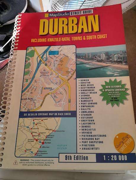 Street Guide Durban 9th Edition-Mapstudio