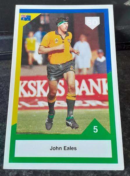Sports Deck Rugby Card John Eales