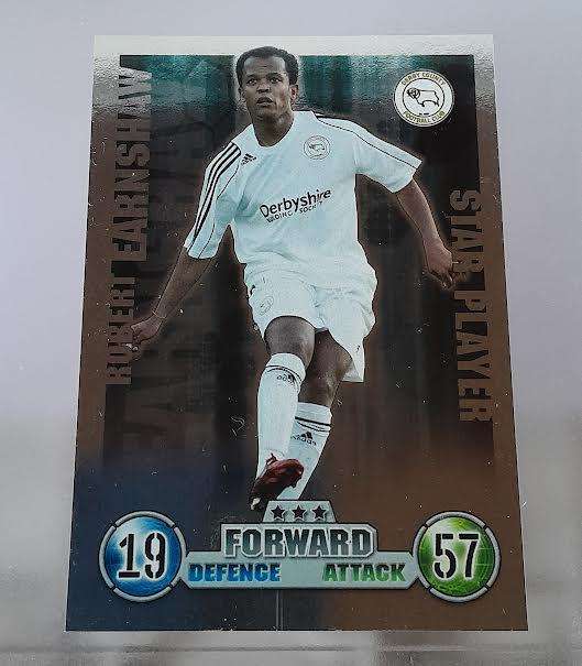 Topps Match Attax Robert Earnshaw Star Player