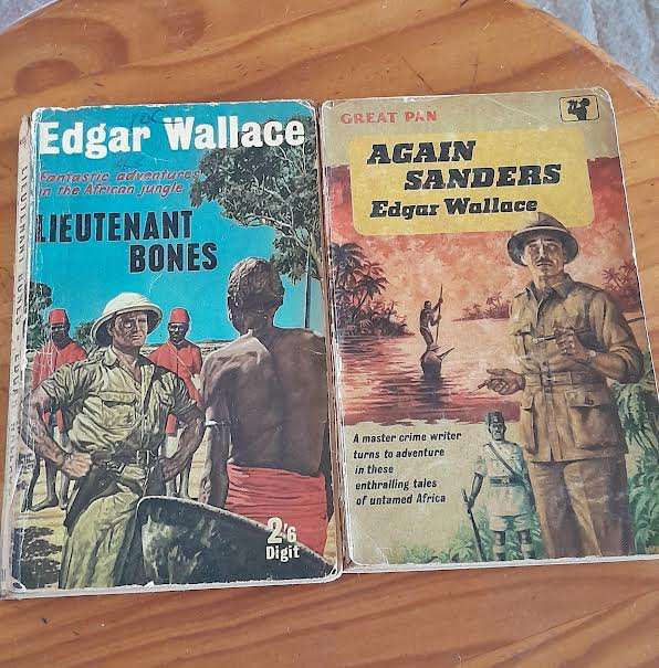 Again Sanders&Lieutenant Bones-Edgar Wallace(2 books )