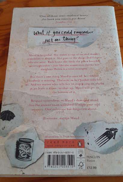 Elizabeth is missing-Emma Healey
