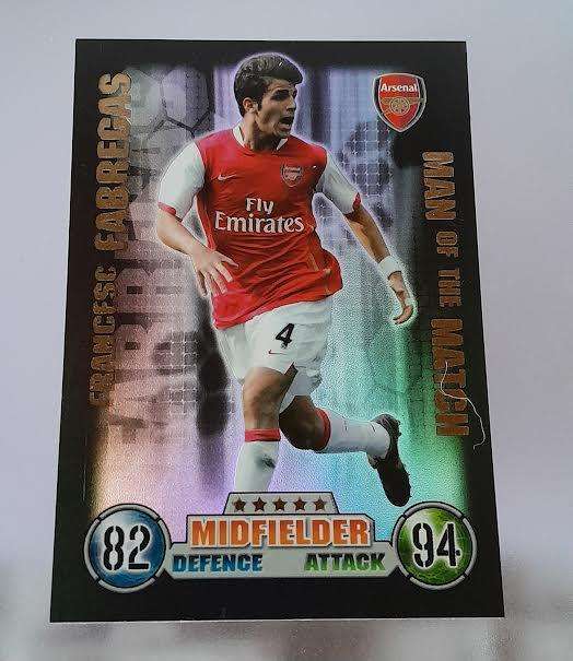 Topps Match Attax Francesc Fabregas Man of the Match