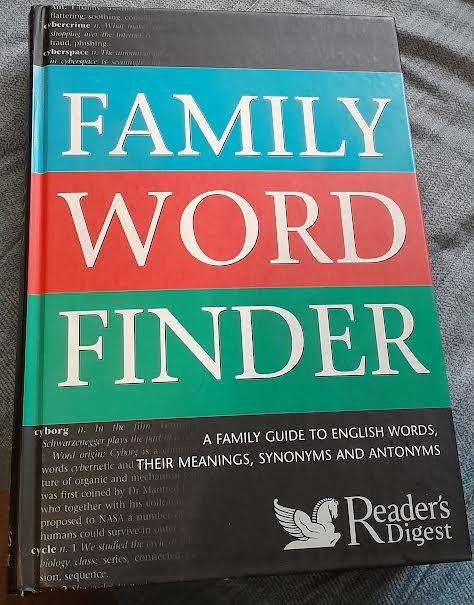 Family Word Finder-Readers Digest Hardcover
