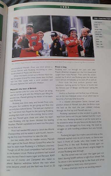The Formula One Years-Timothy Collings&Sarah Edworthy