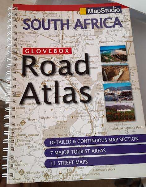 Glovebox Road Atlas South Africa-Mapstudio