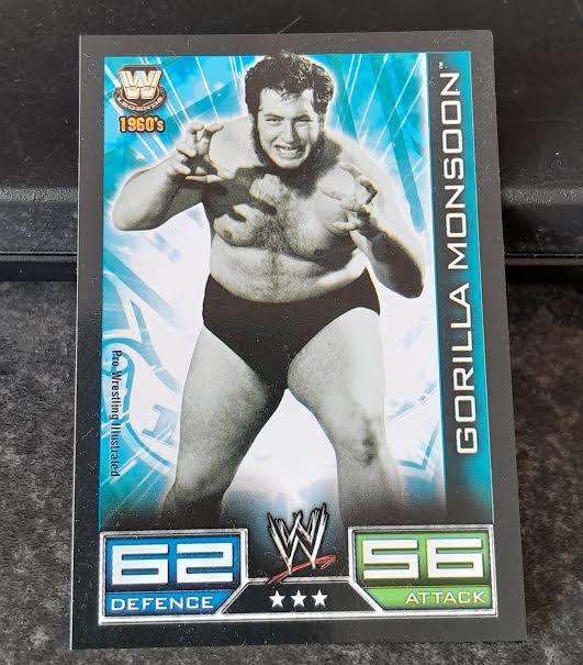 Topps Slam Attax Gorilla Monsoon