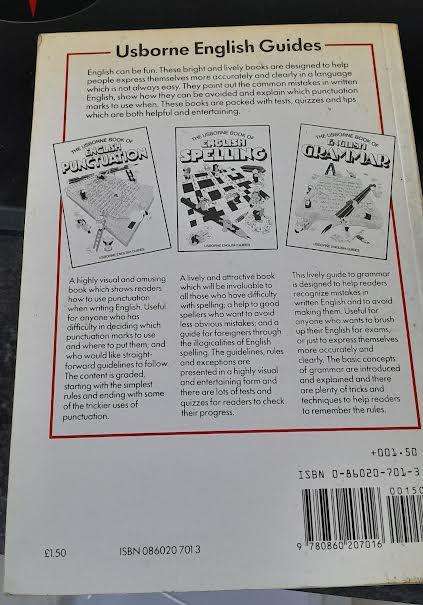 The Usborne Book of English Grammar