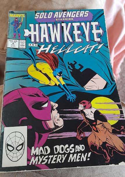 Solo Avengers starring Hawkeye#9 August 1988