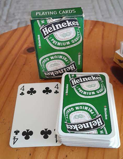 Heineken Playing Cards(Opened)