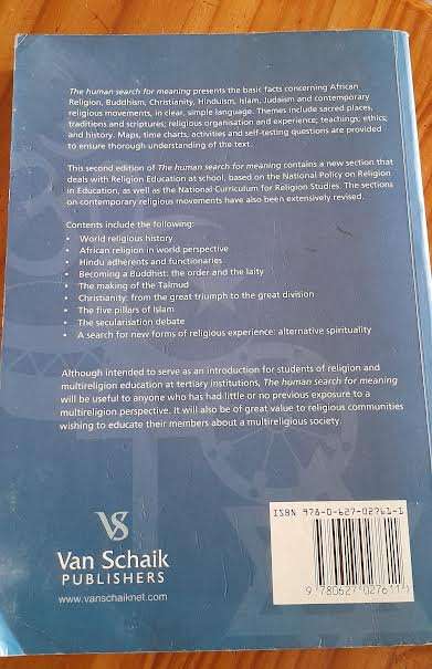 The human search for meaning-2nd Edition-JS Kruger,GJA Lubbe,HC Steyn