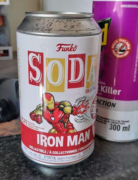 Iron man Funko Pop Soda