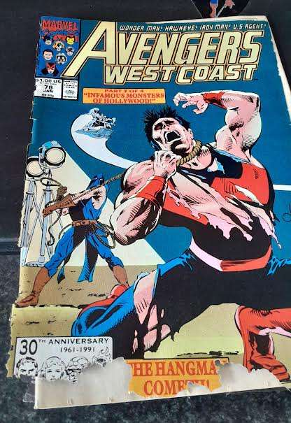 Avengers West Coast#78 January 1992