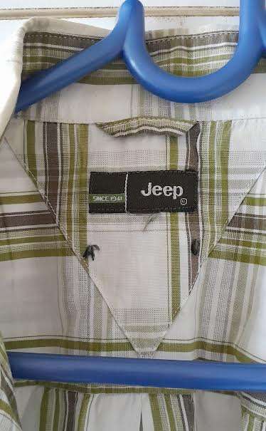 Jeep Mens Button Up Shirt Size Medium