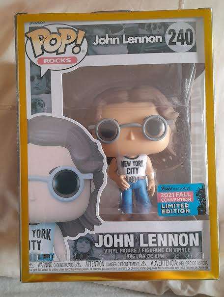 John Lennon Funko Pop! with free pop protector