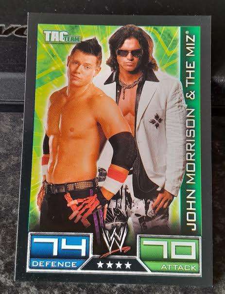 Topps Slam Attax John Morrison and The Miz