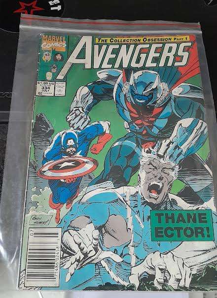 The Avengers#334 July 1991