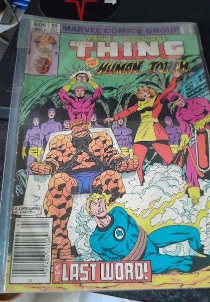 Marvel Two-in-one #89 July 1982 The Thing and the Human Torch