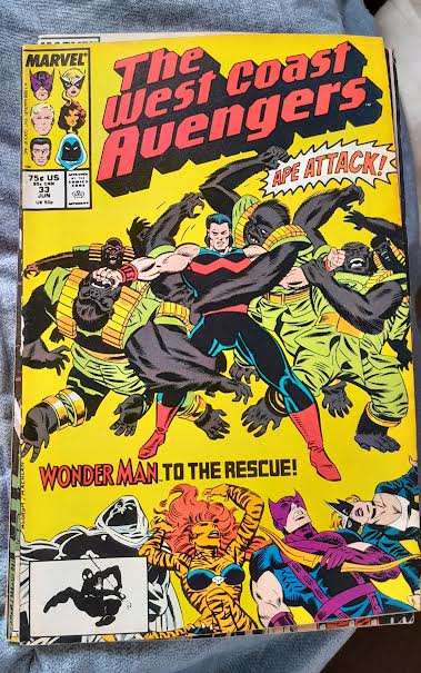 The West Coast Avengers#33 June 1988