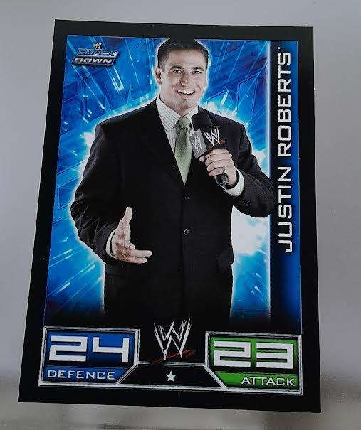 Topps Slam Attax Justin Roberts
