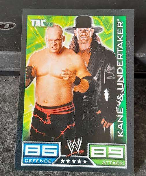 Topps Slam Attax Kane and Undertaker