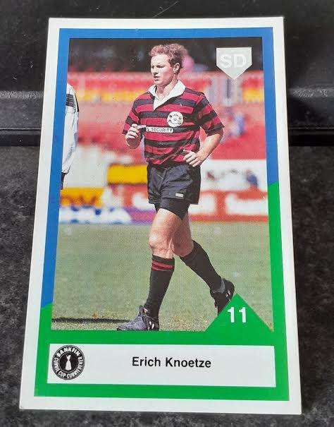 Sports Deck Rugby Card Erich Knoetze