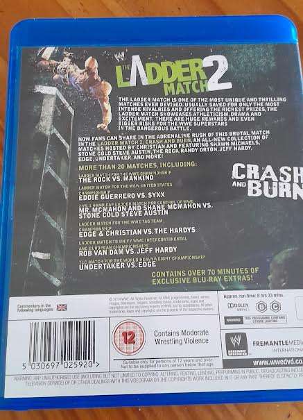 WWE The Ladder Match 2 Crash and Burn(2 Disc Set)